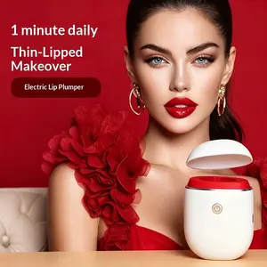 Electric Lip Plumper Vacuum Design, Three Adjustable Settings, USB Rechargeable, Gentle Skin-Friendly, Moisturizing Sensual Lips