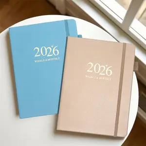 2026 Daily Planner Calendar, Hourly Slots, Weekly & Monthly Views, 192 Pages, Organize Your Schedule Efficiently