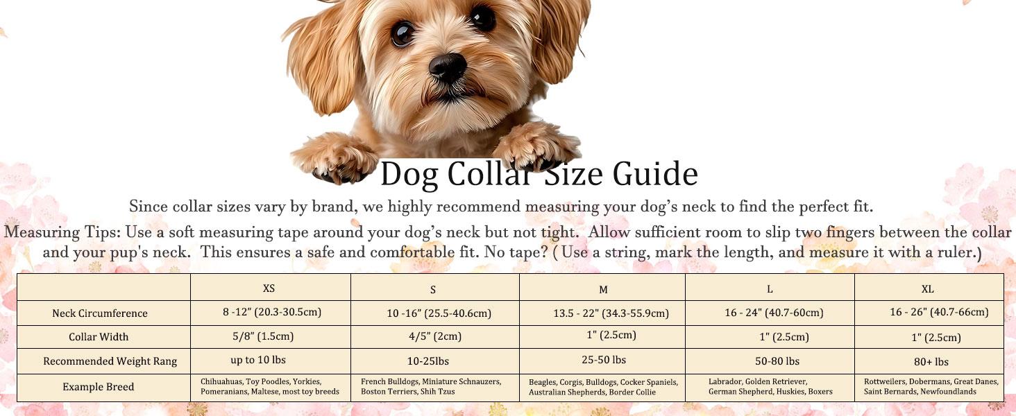 Babole Pet Cute Pink Dog Collar, Adjustable Cotton Dog Accessory with Quick-Release Buckle for Small to Large Girl Boy Dogs