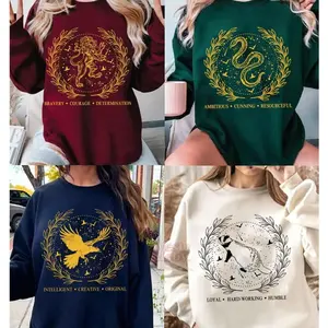 Wizard School House Shirt, Wizard House Sweatshirt, Wizard School Fandom, Theme Park Shirt, Magic School Shirt, Wizard House Alumni Crewneck QDJOT