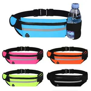 1/2/4pc Running Waist Bag Waterproof Sports Belt – Hands-Free Phone Holder Gym Waist Pack for Women & Men, Running Cycling Fitness Travel Wallet