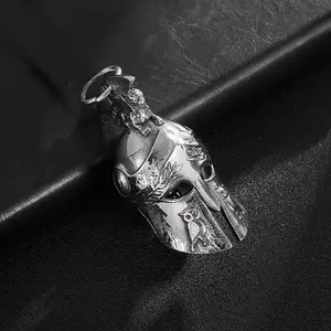 Guardians Biker Bell Stylish Motorcycle Riding Bell Pendant Stainless Steel Good Luck Bells Novelty Auto Accessories