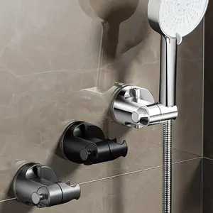 Adjustable Shower Head Holder, Suction Cup Shower Head Holder, Shower Equipment for Home Bathroom, Bathroom Accessories, Showerhead Holder