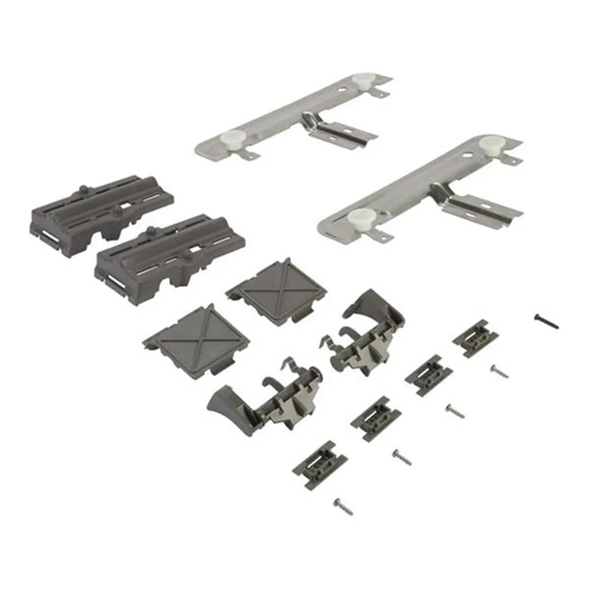 Aftermarket W10712395 Dishwasher Dishrack Adjuster Kit, Genuine OEM Part, with Rack Leveling, Durable Construction, Enhances Equipment Performance