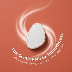 Nano Glass Hair Remover, Crystal Hair Eraser, Reusable Hair Removal Tool for Women & Men, Portable Body Hair Remover, Legs, Arms, Back, Smooth Skin Device