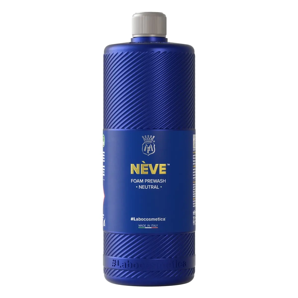 Labocosmetica Neve Neutral Prewash Shampoo Concentrate | Mix 1 to 25 Yields Up to 26 Liters Solution per Liter | pH Neutral Safe on Exterior Surfaces | Prewash Step Before Contact Wash | 1, 4.5 Liter