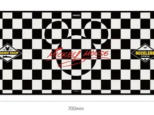Disney Mickey F1 Series Large Mouse Pad – High-Speed Gaming & Office Desk Mat, Perfect Gift for Disney & Racing Fans, Smooth Surface for Precision Control!