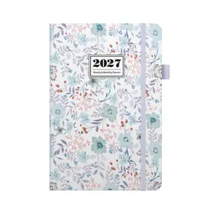 Academic Planner - 2027-2028 Tabbed Monthly Weekly Twin Wire Journal - for School Study, Office Work & Time Management - Back to School Gift for Students, Teachers & Coworkers