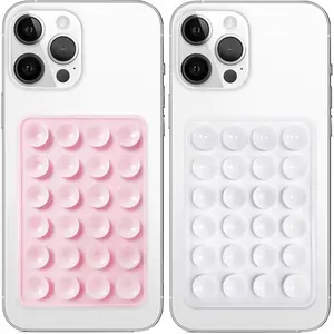 Viral Double-Sided Suction Cup Phone Case Mount: Hands-Free Selfies, Mirror Videos & Stable Shots Everywhere You Go! Silicone, Strong Grip, Soft Touch