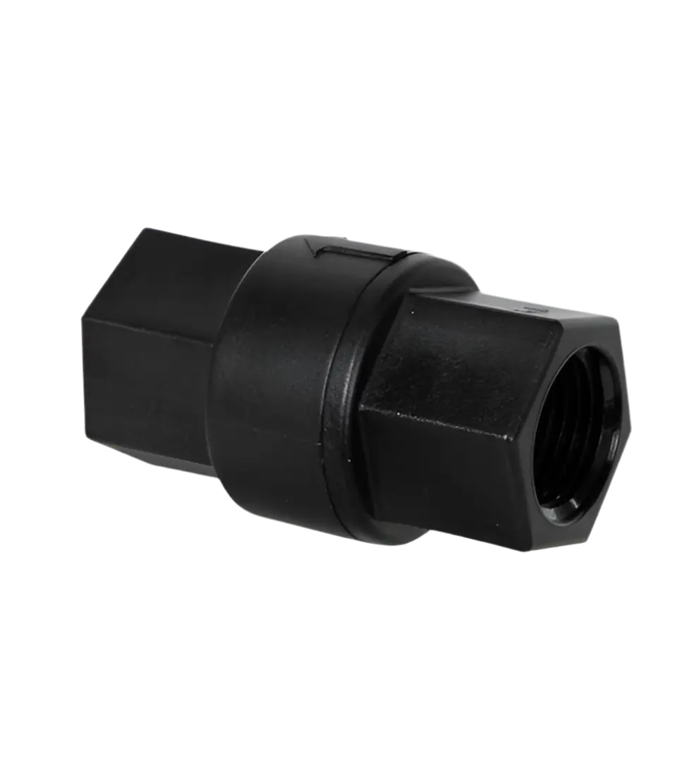 1/2" Poly Check Valve 1/2" Poly Check Valve