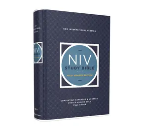 NIV Study Bible, Fully Revised Edition (Study Deeply. Believe Wholeheartedly.), Hardcover, Red Letter, Comfort Print