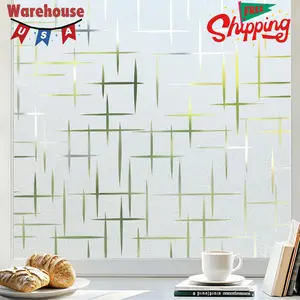 Window Privacy Film Frosted Glass Window Film 17.5" x 78.7"