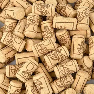 200 Pack Straight  Corks, #8  Corks For Crafts, 7/8" x 1 3/4" Soft  Cork Stoppers,  Bottle Stoppers For Crafting Decor, DIY Arts