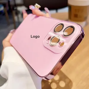 StarTU Shockproof Electroplated Case for iPhone 17/16/15/14/13 Pro Max – Slim Anti-Drop Phone Cover with Camera Lens Protector, Clear Original Color Back