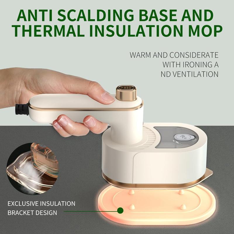 【Free Shipping 】Travel Garment Steamer Mini Portable Iron with Steam Function Fast Heating Smooth Finish for Travel