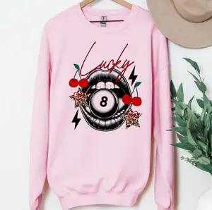 Lucky 8 Ball Cherries T-Shirt or Sweatshirt, DTG Printed