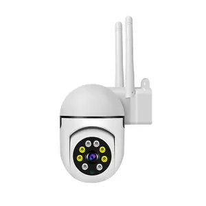 V380 1080P HD 2.4Ghz WiFi Wireless Smart Home Security Camera with 2-Way Talk, 24/7 SD Recordings, Cloud Storage, Color Night Vision, Siren, Works with Alexa/Google Home, AI Motion Detection