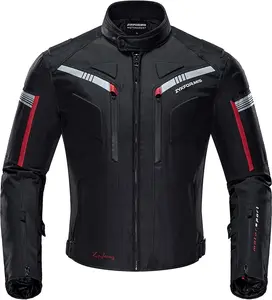 Motorcycle Jacket Motorbike Biker Waterproof Jackets Windproof Full Body Protective Gear Armoured Summer Winter for Men