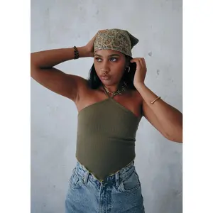 Gardenia Bell - Kalamkari Cotton Bandana