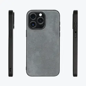 ALMA Alcantara Back-Wrap iPhone Case