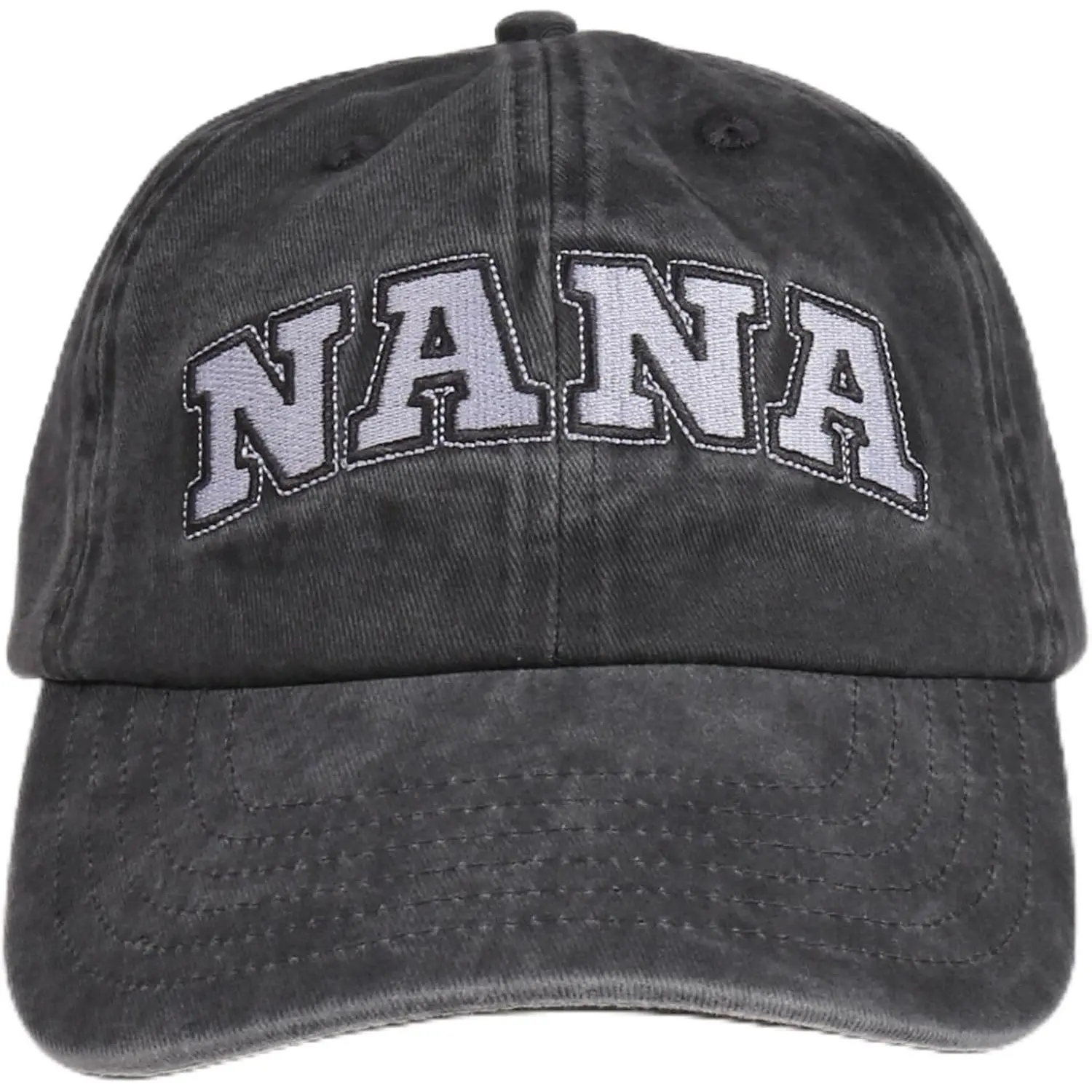 Nana Gifts Cap for Grandma, Funny Adjustable Embroidered Hat Gifts for Birthday, Christmas, Grey