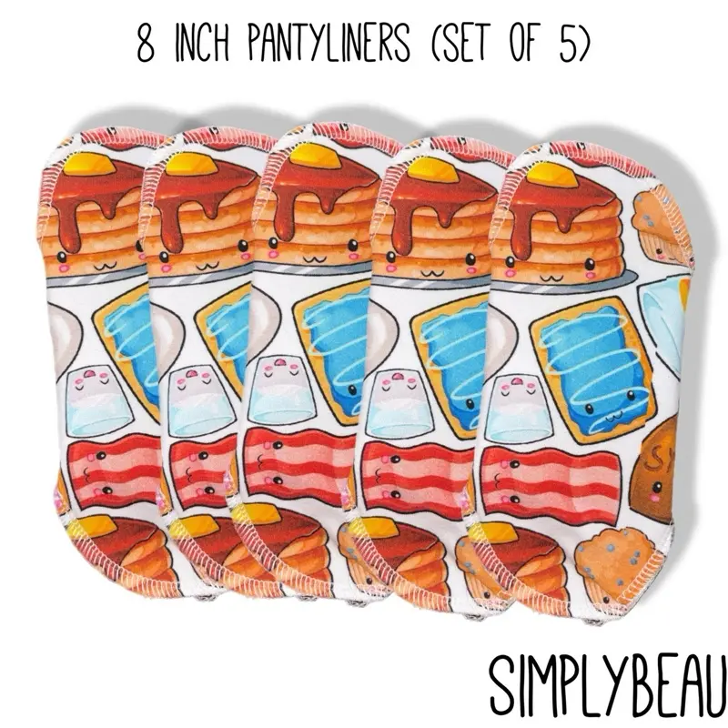 Reusable Cotton Cloth Liner Set, 5-Piece