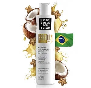 Brazilian Keratin Treatment At Home — Frizz-Free Hair Up to 1 Year | All Hair Types | Formaldehyde-Free