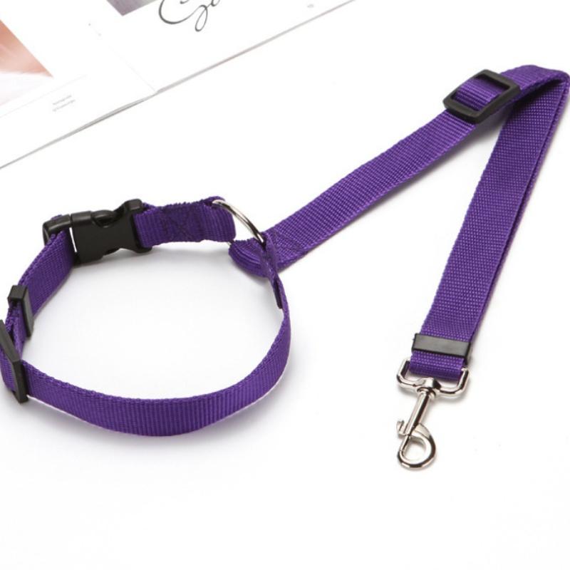 Reflective Pet Dog Car Seat Belt Puppy Collar Walking Travel Car Accessories Cat Leash Harness for Small Dogs Pet Car Supplies