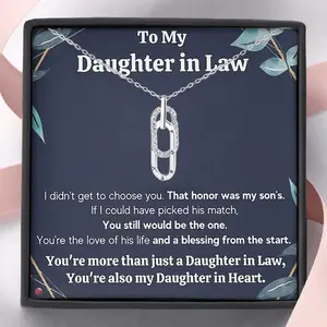 Copper Base Necklace - Symbolizing Mother-in-law and Daughter-in-law Eternal Bond, Meaningful Family Gift for Birthdays, Christmas