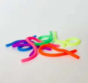 Stretchy Noodles- Rainbow Fidget Toy to Stretch and Pull Stretchy Noodles- Rainbow Fidget Toy to Stretch and Pull
