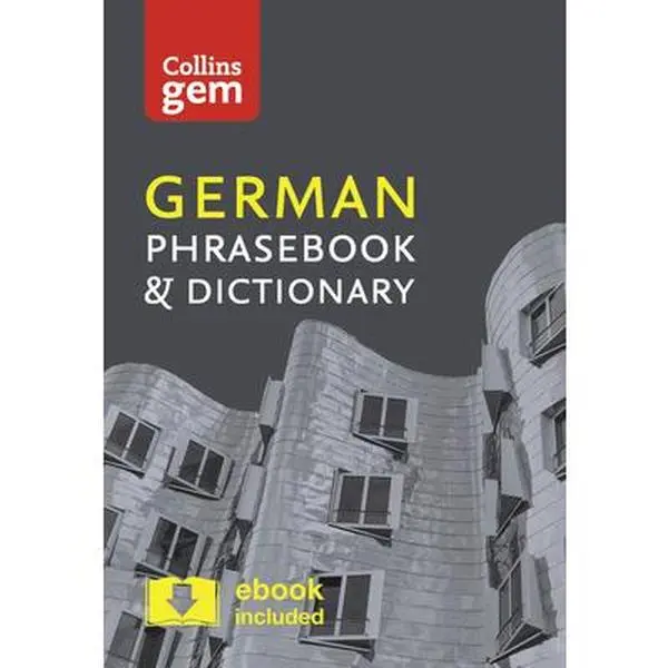 USED-Collins Gem German Phrasebook & Dictionary by Collins Uk (Paperback)