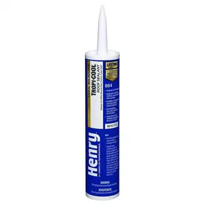 884 Tropi-Cool White 100% Silicone Roof Sealant Caulk 10.1 oz.