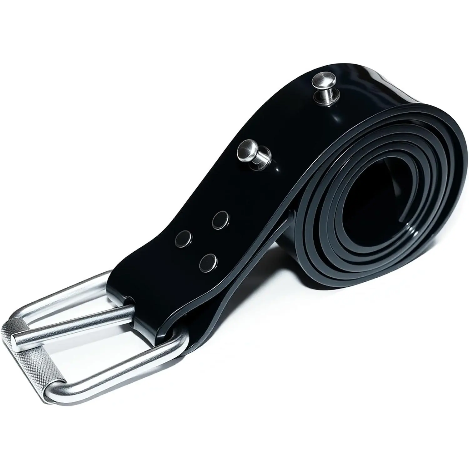 Silicone Diving Weight Belt 54" (138cm) with Detachable Stainless Steel Fastening Studs – Ideal for Freediving & Spearfishing