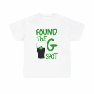 Found The G Shirt - Funny St. Patrick's Day T-shirt, Split The G Tee, Unisex Cotton Shirt