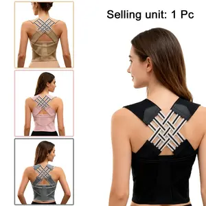 Unisex 2.0 Waist Trainer, 1 Count Posture Corrector for Men Women, Teenagers Posture Correction Belt, Back Support Posture Corrector Shoulder Straps, Perfect As A Mother's Day Gift