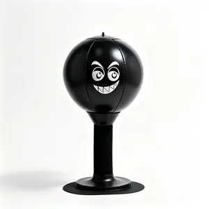 Desktop Punching Bag, Boxing Punch Ball, Heavy-Duty Stress Ball Suction Cup Stress Reliever for Office Desk & Countertop Fun Toy for Festivals, Training & Gatherings