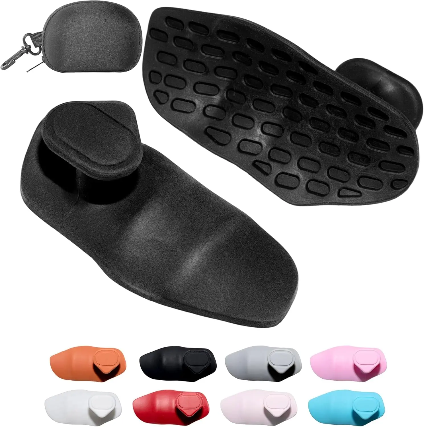 Silicone Gym Grips for Weight Lifting,Workout Gloves for Men Alternative,Anti Slip Gym Workout Grip for Women,Rubber Gym Hand Grips-Weightlifting Grips Pad for Pull Up,Ryptfit,Dumbbell,Training