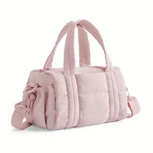Mini Quilted Athleisure Puffer Bag
