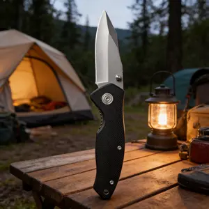 Camping & Hiking Essential, Perfect Gift for Dad\Compact Folding Pocket Knife,