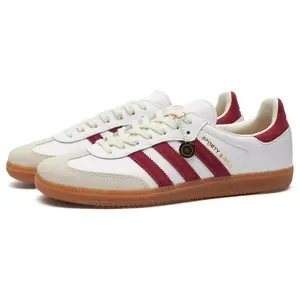 Adidas Samba Sporty & Rich White Collegiate Burgundy Men's IF5660 New