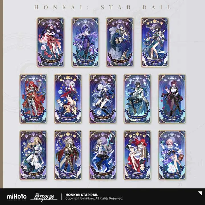 Honkai: Star Rail Fable of Stars Holographic Ticket Blind Bag