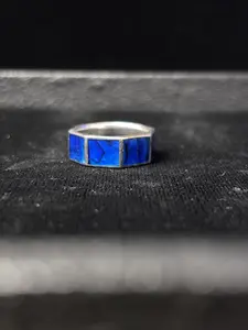 Sterling silver ring with abalone