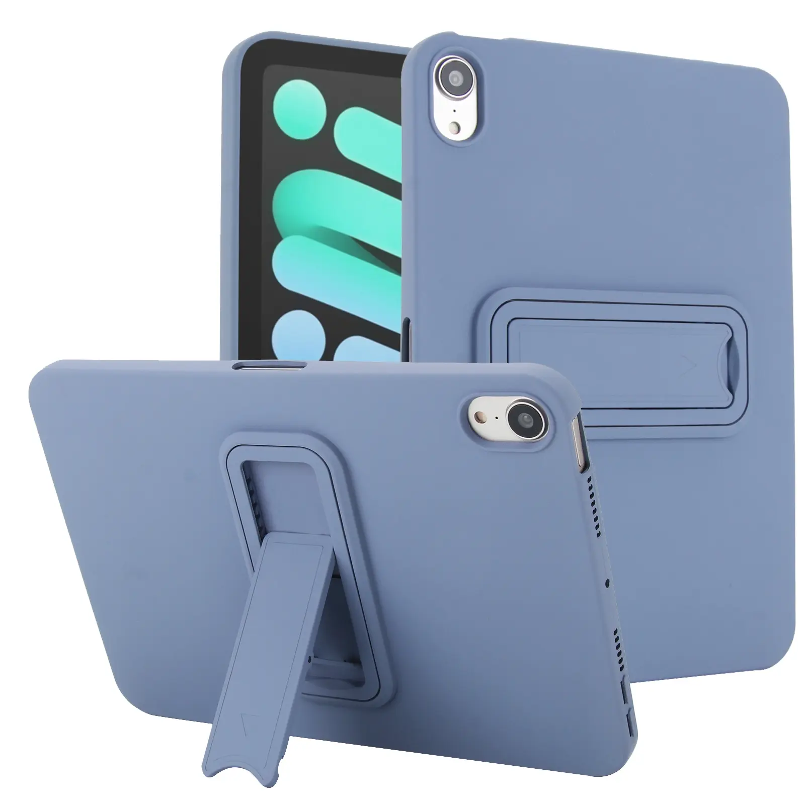 with Stand case For iPad Mini Case 4/5/6/7 Generation- Soft Silicone Protective Cover, Anti-Scratch & Skin-Friendly, Universal Fit for Apple iPad Mini Tablet Casing, Tablet Accessories