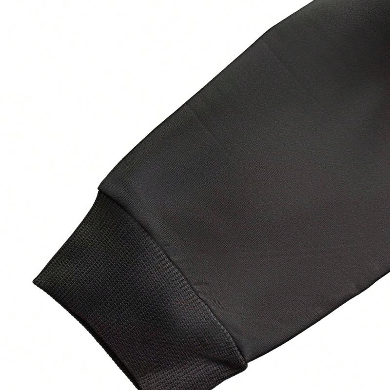 Black Long Sleeve Hoodie with Pink Heart – Echocardiogram Festival Unisex Comfortable Top