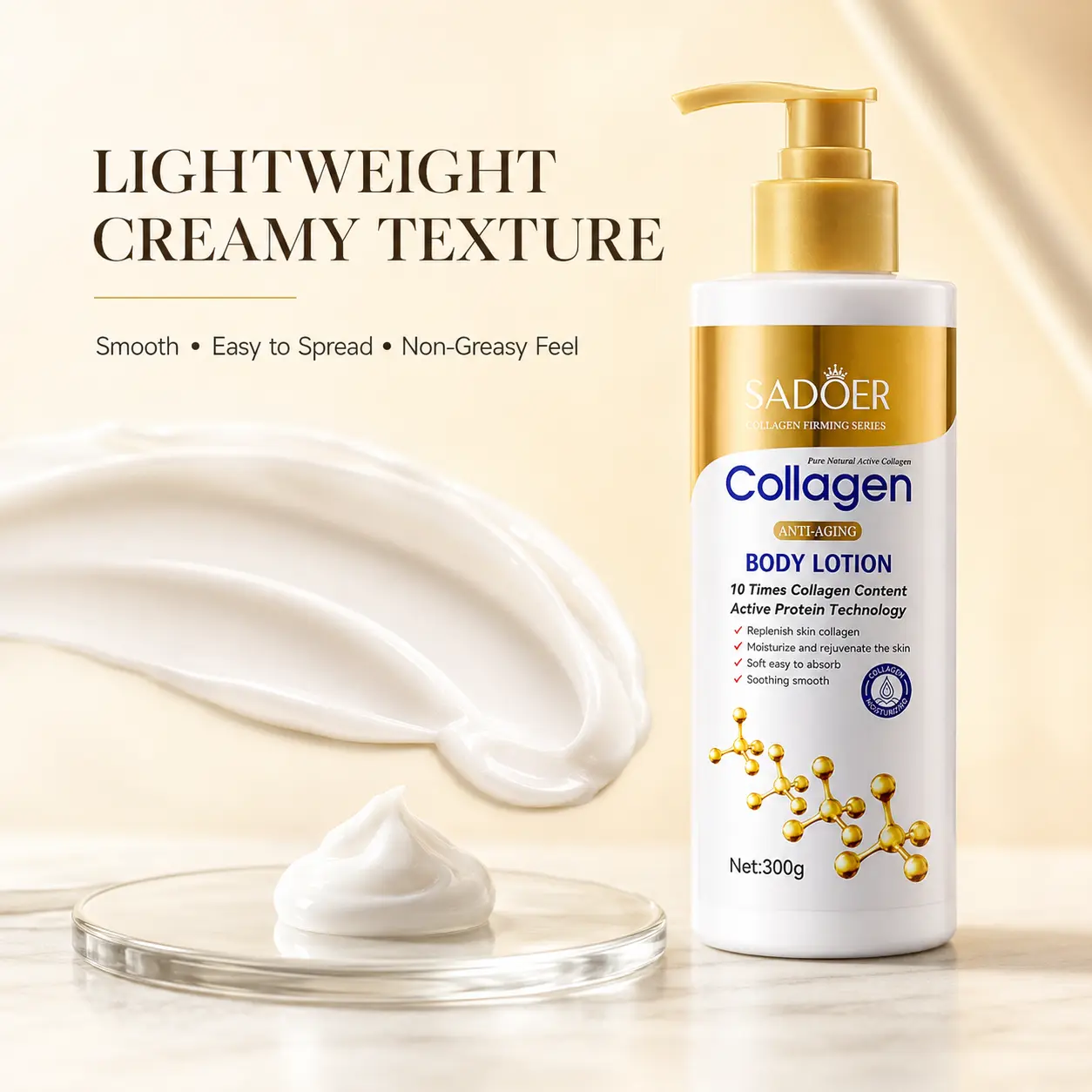 Collagen Firming Body Lotion for Soft Smooth-Looking Skin