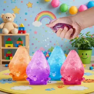 2026 New Water Drop Squishy Toy, Slow-Rising Maltose Ball Squeeze Toy, Soft Sensory Stress Ball for Anxiety Relief. Suitable for Kids & Adults, Ideal for Autism Relief, Birthday Party Favors and Daily Holiday Gifts. Slow-Rebound Squeeze Toy