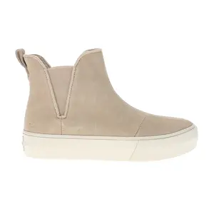 TOMS Womens Fenix Round Toe Pull On Casual Boots Ankle Low Heel 1-2" - Beige