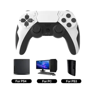 P48 Wireless Turbo Set Gamepad with Six Axis Gyroscope Game Controller For PS4 PS3 Console Wins 7 8 10 Dual Vibration PC Joystick