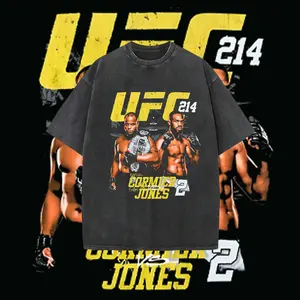 UFC Men's Cormier Vs. Jones 2 Oversized T-Shirt - Multicolor