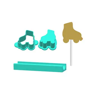 Roller Skate Cake Pop Mold |Deluxe Cutter, Popper, and Tray Option